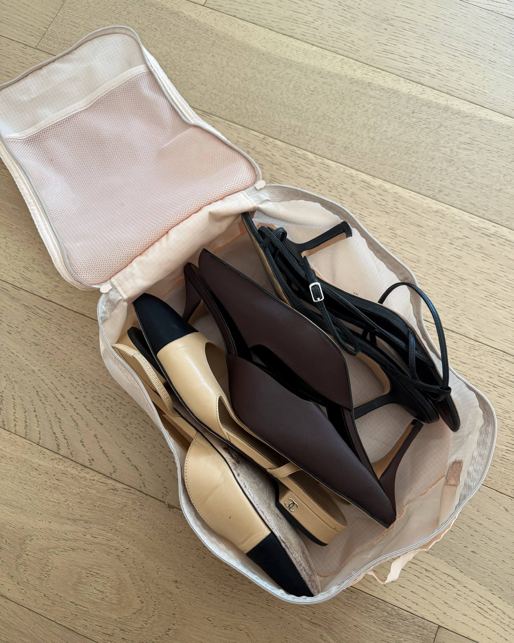 fashion jackson amazon Travel Shoe Bags, Foldable Waterproof Shoe Pouches Organizer