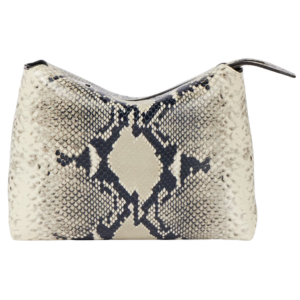 Khaite Lina Crossbody Python-Embossed Calfskin